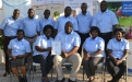 FBC Bank Chinhoyi Branch team poses for a photo at the award winning FBC MashWest Agricultural Show Stand